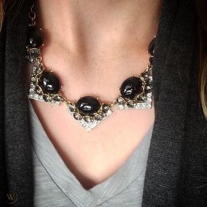 Stella and Dot Rory Necklace in Black